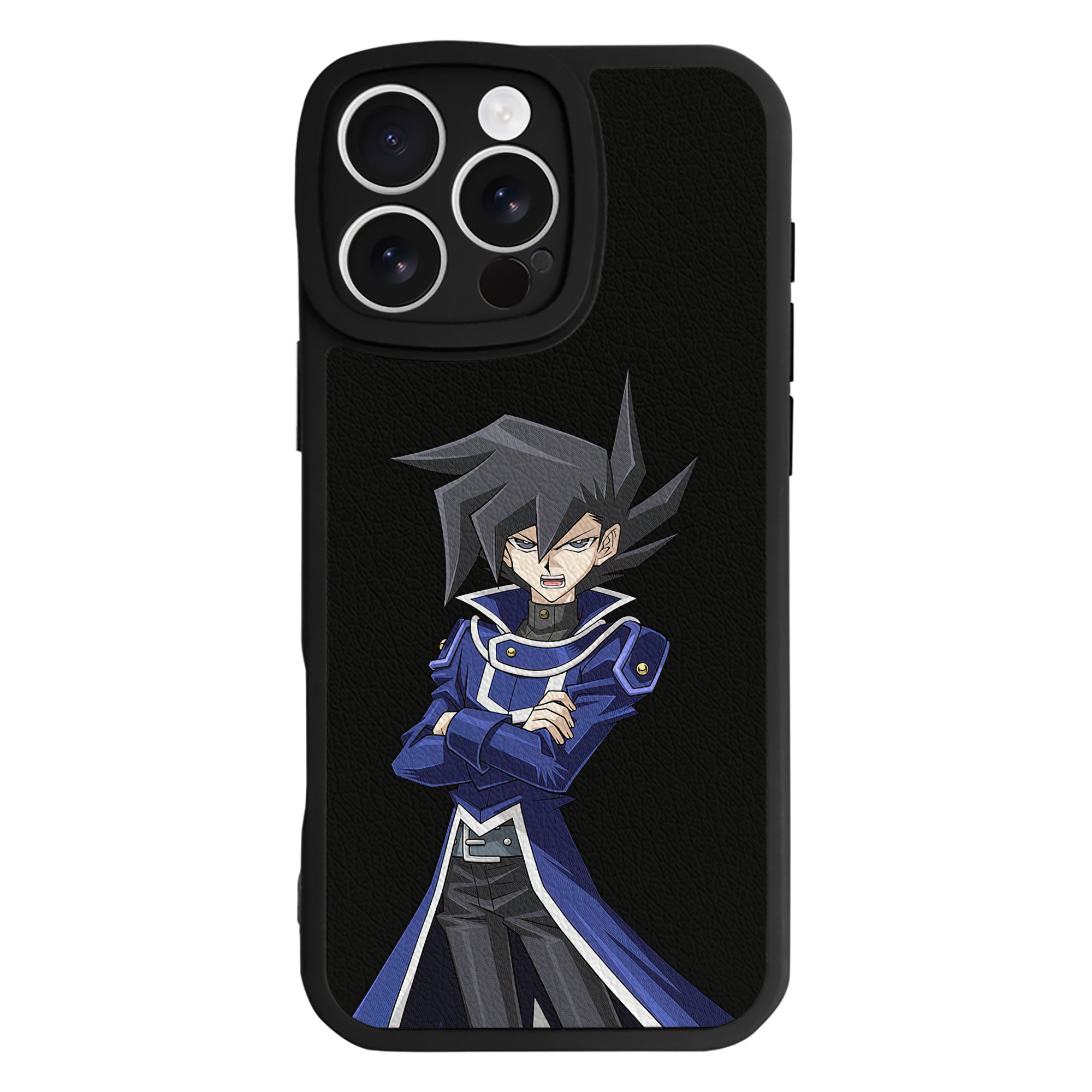 遊☆戯☆王 Yu-Gi-Oh! 【iPhone 16シリーズ対応】シリコンスマホケース（レザー調） 材質：シリコン